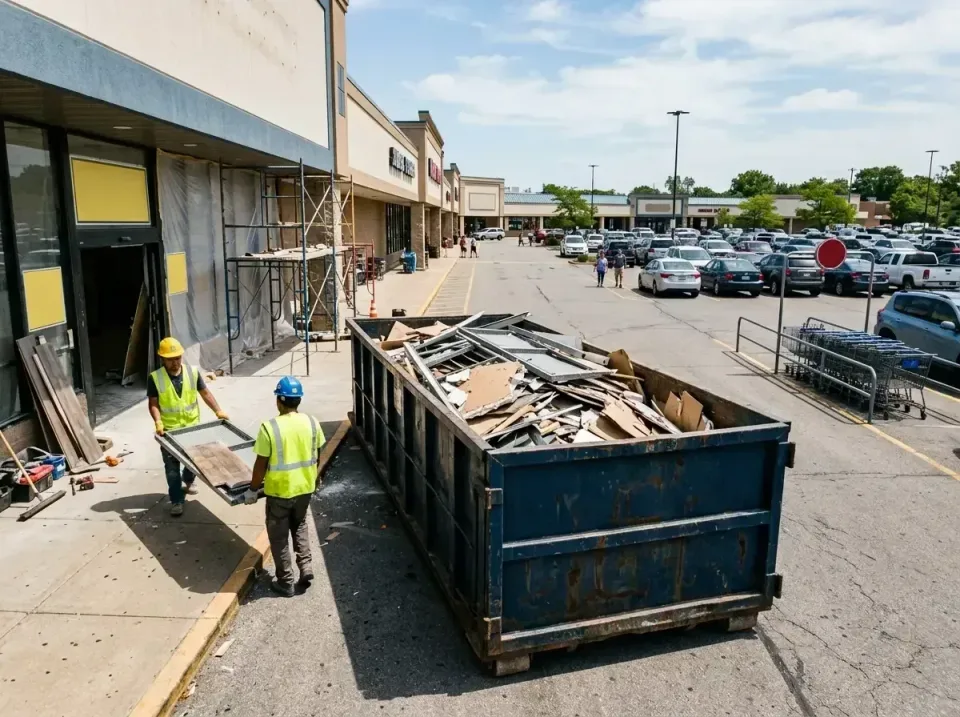 retail-store-renovation-debris-003 — frequently asked questions, Roll-off Dumpster Rentals in Swartzville, PA